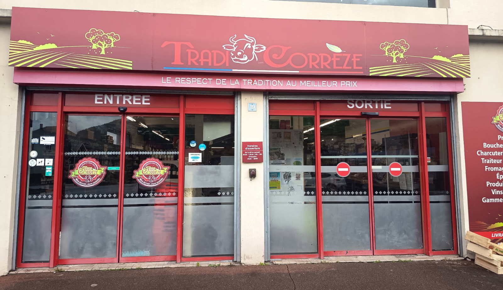 TradiCorrèze à Argentat sur Dordogne. Produits locaux, épicerie fine