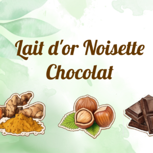 gruau de nuit overnight lait d'or noisette chocolat sans gluten, sans lactose, vegan