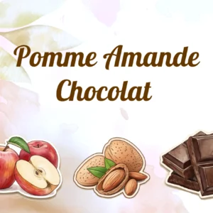 gruau de nuit overnight pomme amande chocolat sans gluten, sans lactose, vegan