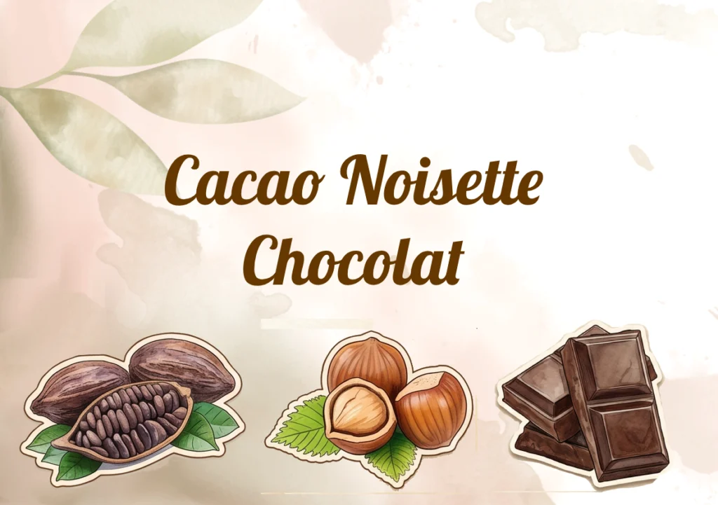 gruau de nuit overnight Cacao noisette chocolat sans gluten, sans lactose, vegan
