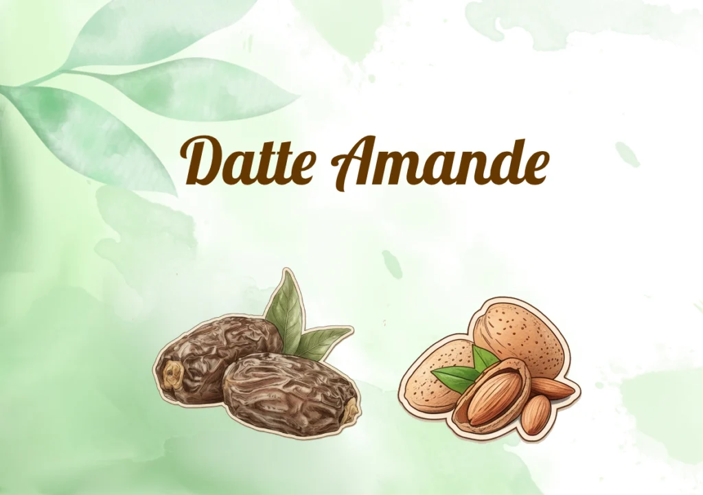 gruau de nuit overnight datte amande sans gluten, sans lactose, vegan